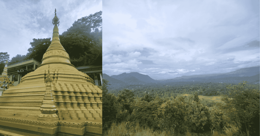 Explore Anuradha Arana Temple in Matale: A Tranquil Blend of Sri Lankan and Myanmar Culture